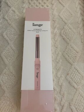 L’ange Rotating Curling Iron in Blush Pink Le Pirquette